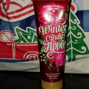 Bath and Body Works Body Cream Winter Candy Apple